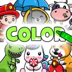 Coloring pages collection iOS Icon