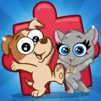Littletoons Jigsaw Puzzle kids iOS Icon