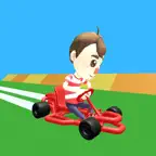 Kart Rush:Roller Coaster Park iOS Icon