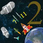 Asteroid Factorizer Math 2 iOS Icon
