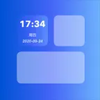TimeWidget - calendar and time iOS Icon