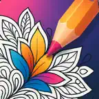 Coloration Adult Coloring Book iOS Icon