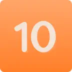 Ten Puzzle: merge numbers iOS Icon
