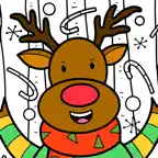 Coloring Christmas Book iOS Icon