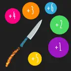 Knife Fall: Precision game iOS Icon