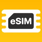eSIM: your virtual travel sim iOS Icon
