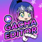 Shimeji Gacha Cute Video Maker iOS Icon