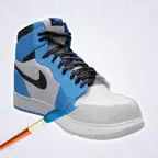 Sneaker Art 3D Coloring Design iOS Icon