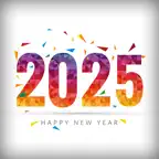Happy New Year Sticker Emoji iOS Icon