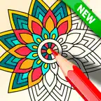 Mandala Coloring 2024 iOS Icon