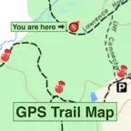 GPS Trail Map iOS Icon