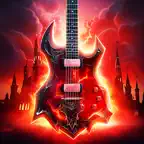 Rhythmetallic: Hero of Guitar iOS Icon
