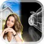 Photo Background Style Changer iOS Icon