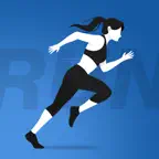 Running App for Weight loss. iOS Icon