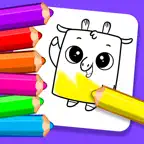 Bibi Drawing & Color Kids Game icon
