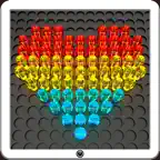 Lite-Brite Numbers Retro Art iOS Icon