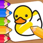 Baby Coloring book for Kids 3y iOS Icon