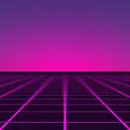 Vaporwave Race 3D - Watch Game iOS Icon