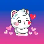 Kitty Stickers! iOS Icon