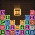 Drop Number™ : NEON iOS Icon