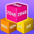 Merge Block 3D : Number Puzzle iOS Icon