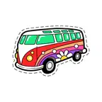 Hippie Life GIF Stickers iOS Icon