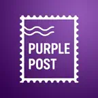 Purple Post iOS Icon