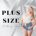 Plus size women clothing shop iOS Icon