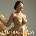 Cheap plus size evening dress iOS Icon