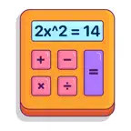Algebra Calculator App iOS Icon