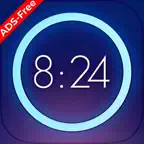Digital Time-Big Clock Widget iOS Icon
