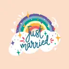 Just Married GIF Stickers iOS Icon