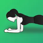 Plank King - Abs Workout Log Icon