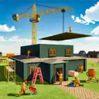 Family House Construction iOS Icon