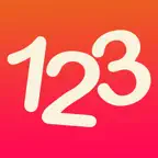 123 iLearn Numbers iOS Icon