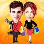Photo To Caricature Maker iOS Icon