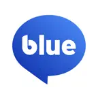 Blue Chat Messenger iOS Icon