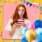 Birthday Frames Collection App iOS Icon