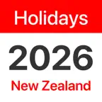 New Zealand Holidays 2026 iOS Icon