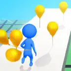 Balloon Dash 3D. iOS Icon