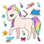 Chibi Unicorn - Avatar Creator iOS Icon