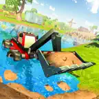 Excavator Crane Simulator iOS Icon