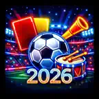 Soccer 2026 – Schedule & Tools iOS Icon