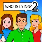 Who is? 2 Brain Puzzle & Chats iOS Icon
