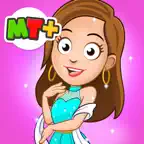 My Town : Fashion Show Dressup iOS Icon