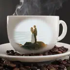 Coffee Mug Photo Frame iOS Icon