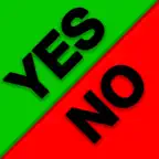 Yes or No - decision maker iOS Icon