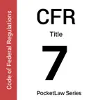 CFR 7 - Agriculture iOS Icon