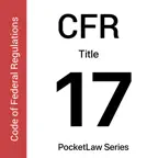 CFR 17 by PocketLaw iOS Icon