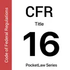 CFR 16 - Commercial Practices iOS Icon